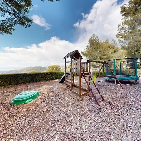 Luxury 6-bedroom With Heated Pool & Tennis Court Near Monaco וילה אזה