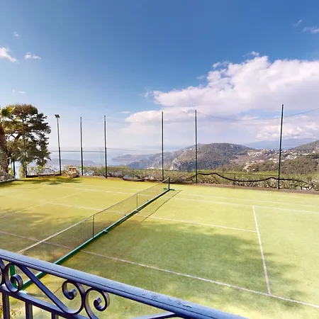 וילה Luxury 6-bedroom With Heated Pool & Tennis Court Near Monaco אזה