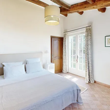 Luxury 6-bedroom With Heated Pool & Tennis Court Near Monaco אזה