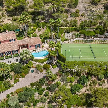 Eden - Private 6-bed Estate With Tennis, Above Monaco Βίλα *