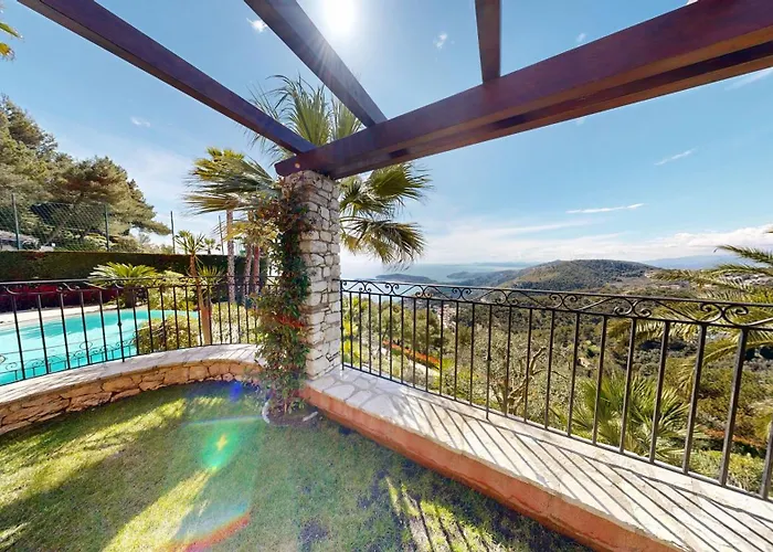 Luxury 6-bedroom With Heated Pool & Tennis Court Near Monaco Willa Èze