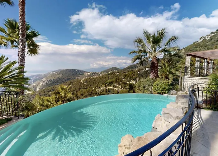 Willa Luxury 6-bedroom With Heated Pool & Tennis Court Near Monaco Èze